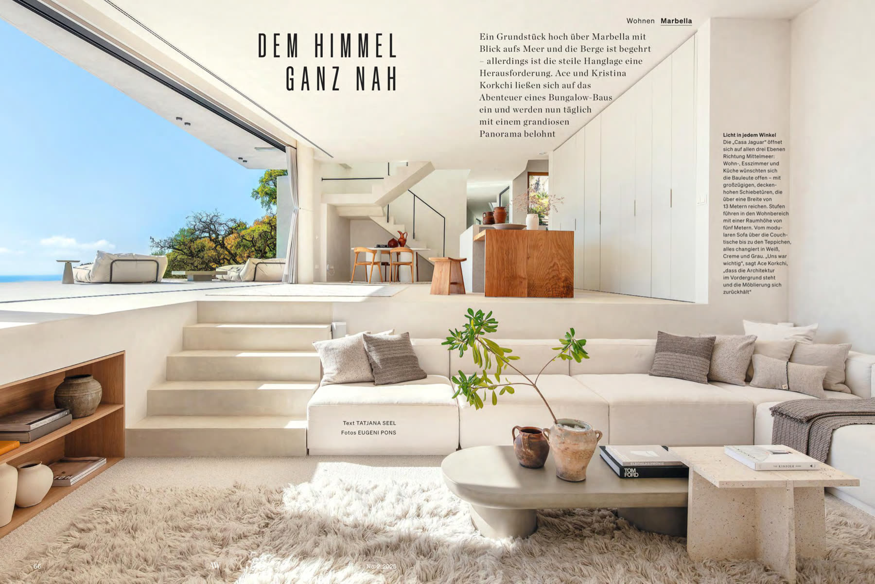 A&W opening spread — Dem Himmel ganz nah